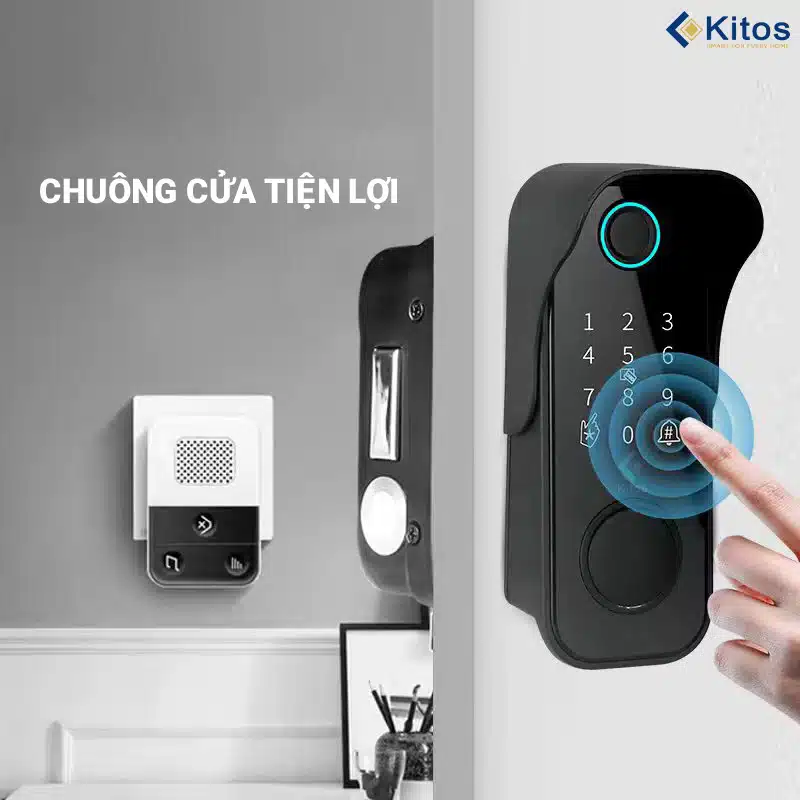 Khóa cửa điện tử vân tay Pro GJ